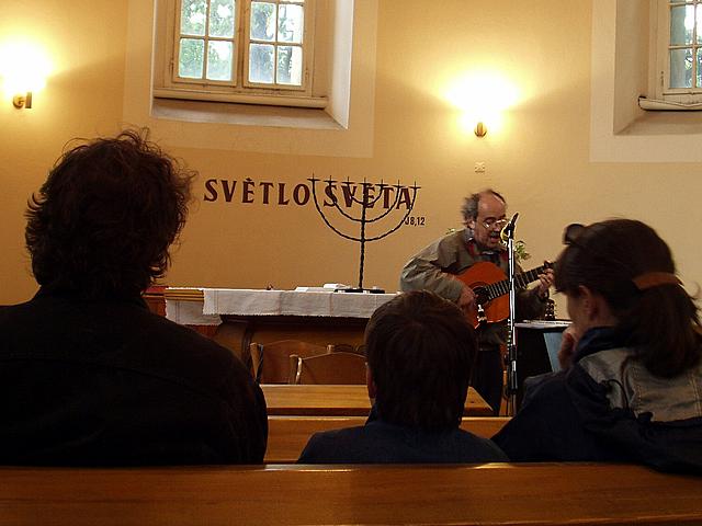 Koncert probhal i v evangelickm kostele