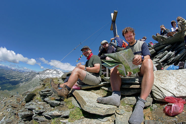 Na vrcholu plnujeme da vstup