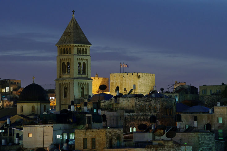 V Jeruzalm v noci