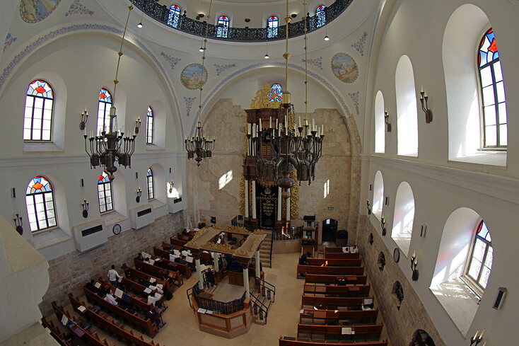 V synagoze Churva