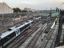 Nádraží Gare de l'Est odkud odjedeme