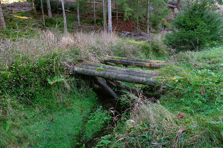 Most přes Schwarzenberský kanál