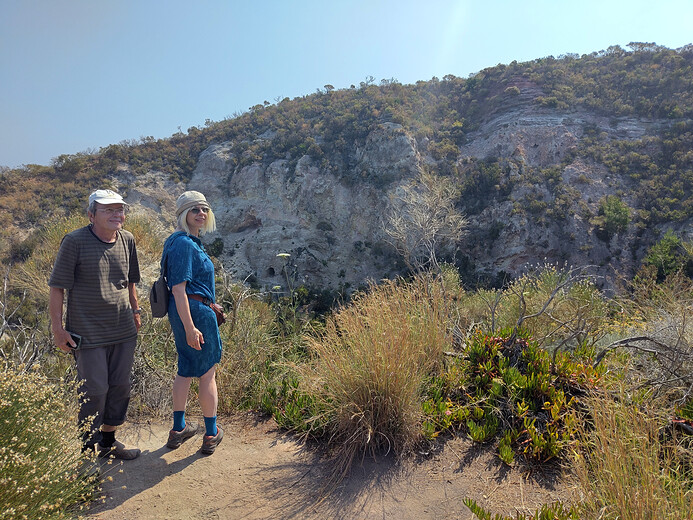 U kráteru Vulcanelo