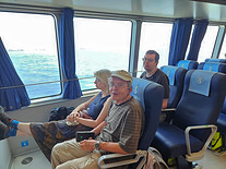 Lodí na ostrov Vulcano