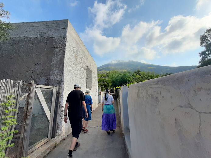 Uličky na Stromboli