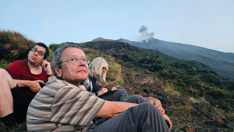 Pozorování výbuchů sopky