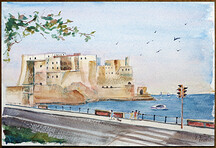 Obrázek Castel dell'Ovo v Neapoli