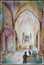 Obrázek mše v Milánu