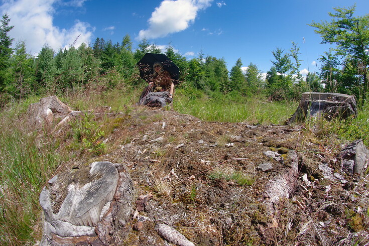 Pod deštníkem slunečníkem