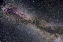 Mléčná dráha v Labuti a Orlu