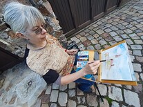 Malování kostela v Tursku