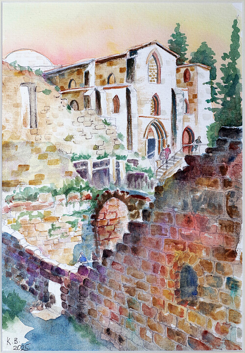 V Jeruzalémě Bethesda a kostel svaté Anny