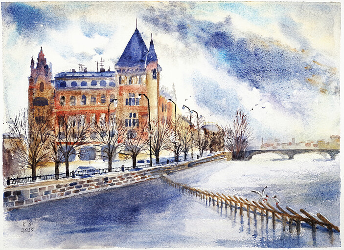 Praha u Karlova mostu