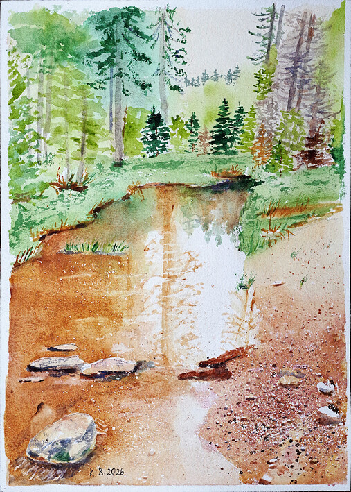 Šumava potok