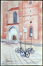 Mnichov před Frauenkirche