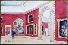 Mnichov v galerii Alte Pinakotheka