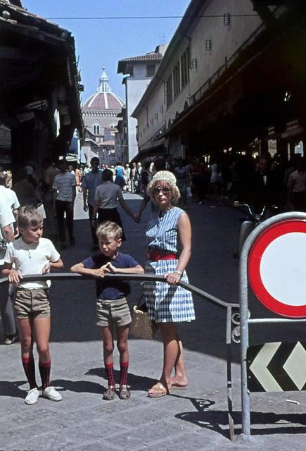 20.8.69 Florencie - ponte Vecchio