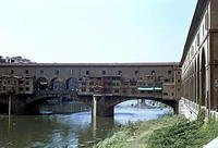 20.8.69 Florencie - ponte Vecchio - Arno