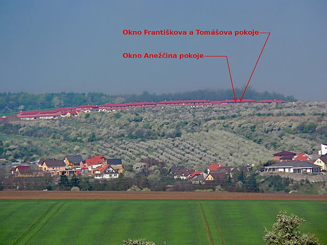 Pohled z Kozch hbet na n dm