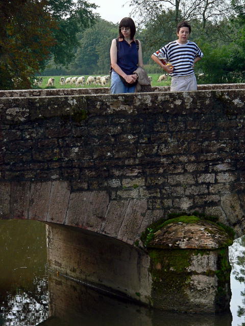 On the bridge