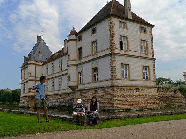 The castle in Cormatin