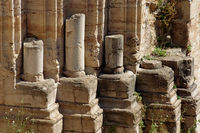 Sloupy basiliky v Cluny