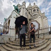 Po deti ped Sacr-Coeur