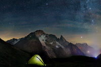 Hvzdy nad Mont Blankem