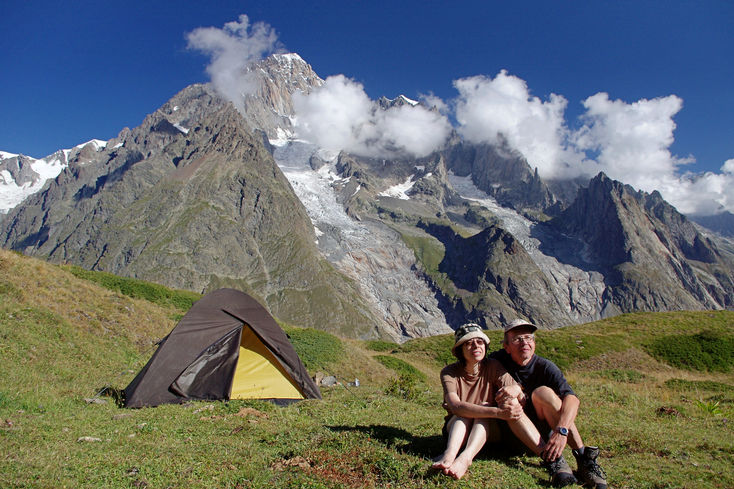 U stanu proti Mont Blanku