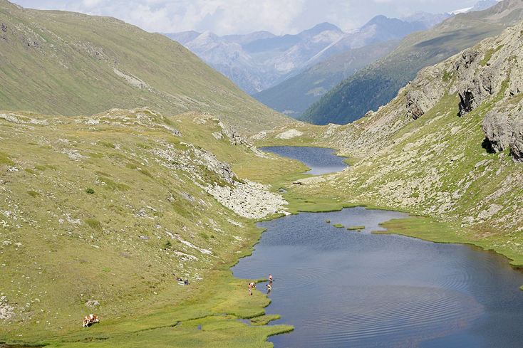 Kluci u dolního jezírka