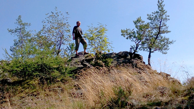 Na vrcholu hory Beran