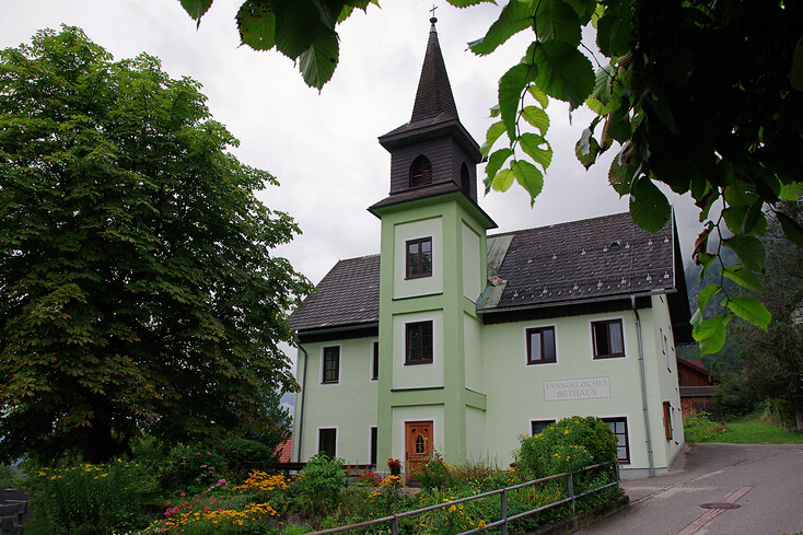Evangelický kostel v Obertraun