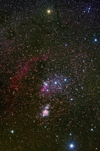 Orion s meteorem