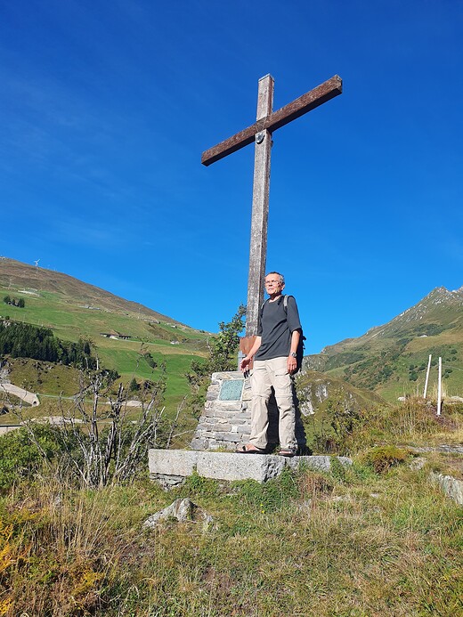 U kříže nad Andermattem