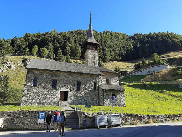 Kostel sv. Kolumbana v Andermattu