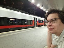 Čekání na vlak ve Vídni