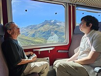 Ozubnicovým vlakem v horách
