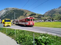 Vlak u Andermattu