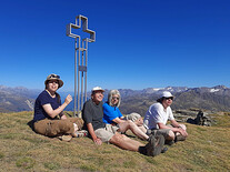 Na vrcholu Pazolastock 2740m