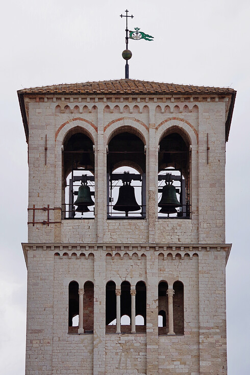 Detail baziliky sv. Františka