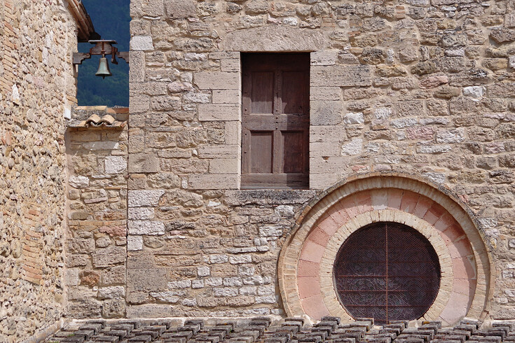 Detail kostelu sv. Damiána