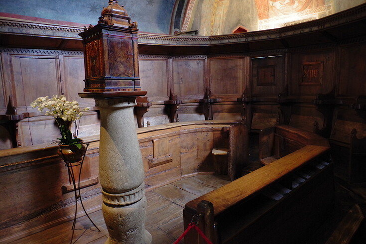 V kostele sv. Damiána