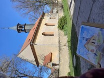Malování kostela ve Svrkyni