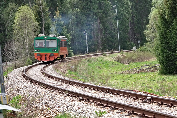 Vlak na Šumavě