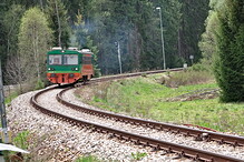 Vlak na Šumavě