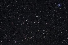 Trojice galaxií ve Lvu