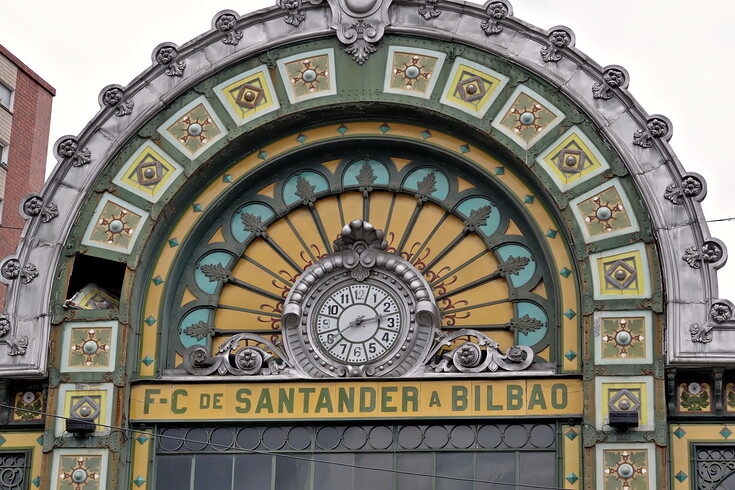 Nádraží odkud odjíždíme do Santanderu