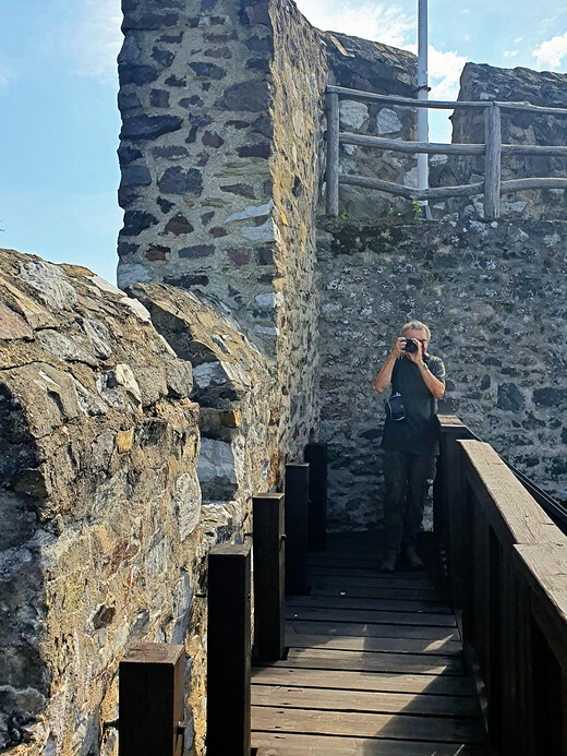 Focení Cornštejnu