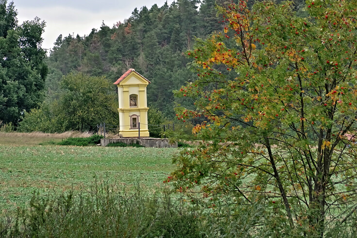 Kaplička v Bačkovicích