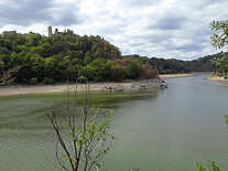 Cornštejn nad přehradním jezerem